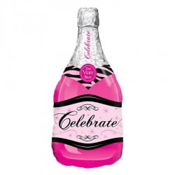Globo champaña rosa celebrate