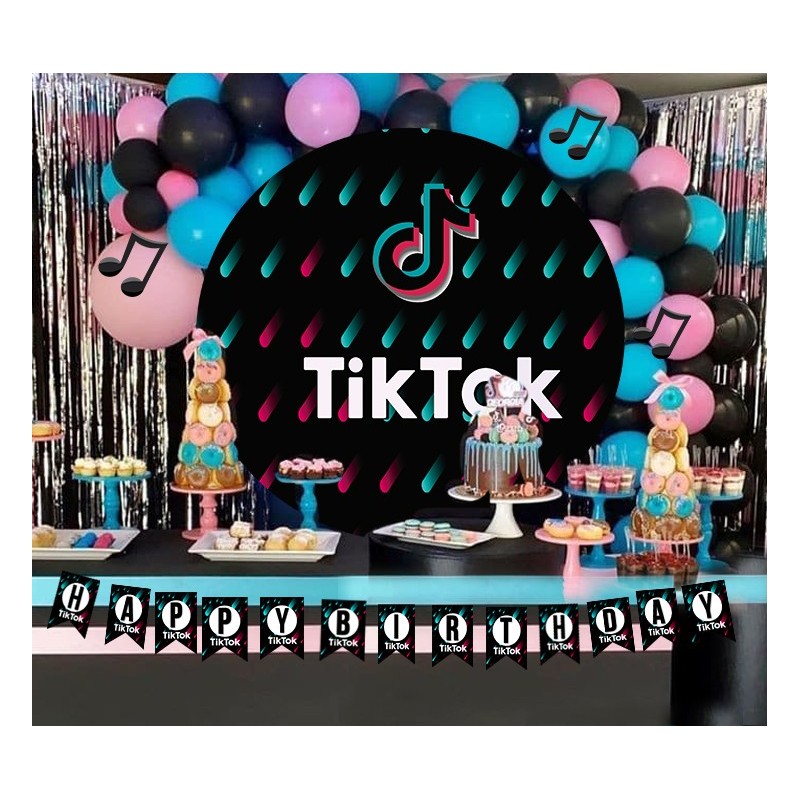 Kit decoración cumpleaños Tik Tok